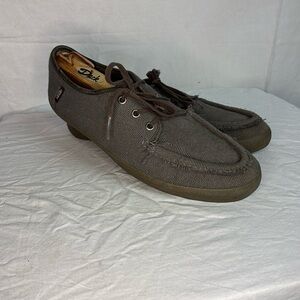 VANS  Men’s Washboard Waxed Castle Rock Original Surf Shoes Size 10